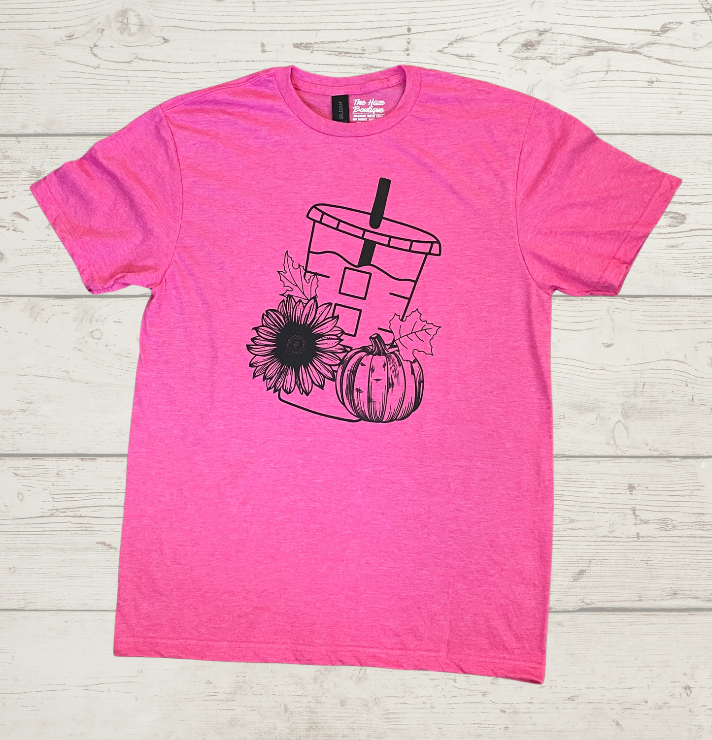 M Iced Drink, Sunflower, Pumpkin Tee