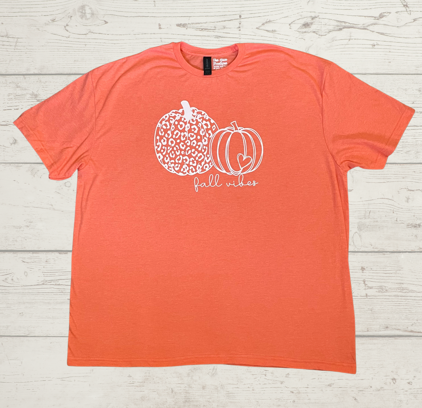 3XL Fall Vibes with Pumpkins Tee