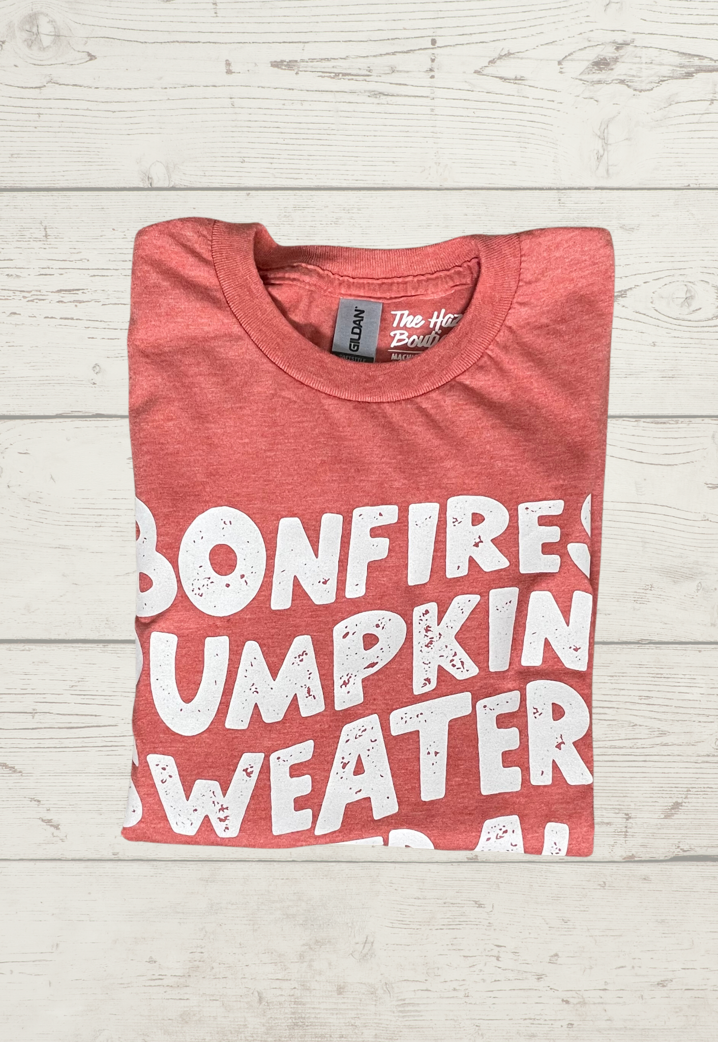 S Bonfires, Pumpkins, Sweaters & Football Tee