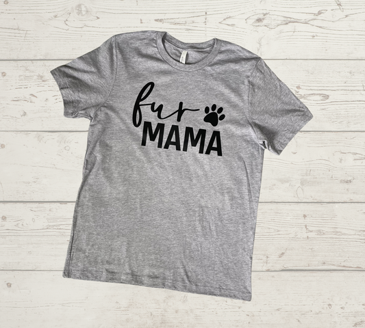 Large Fur Mama Tee