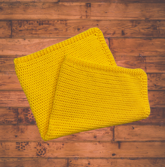 Yellow Baby Blanket