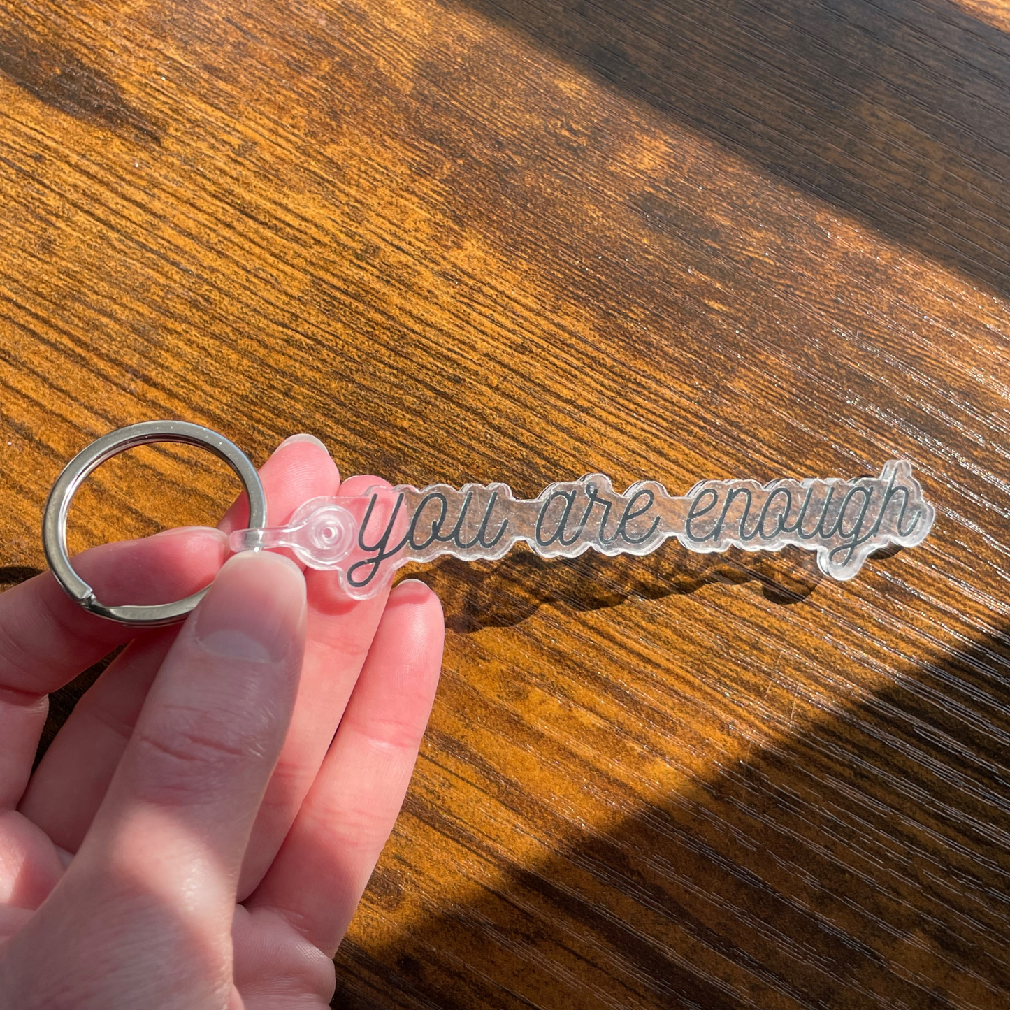 You Are Enough Keychain