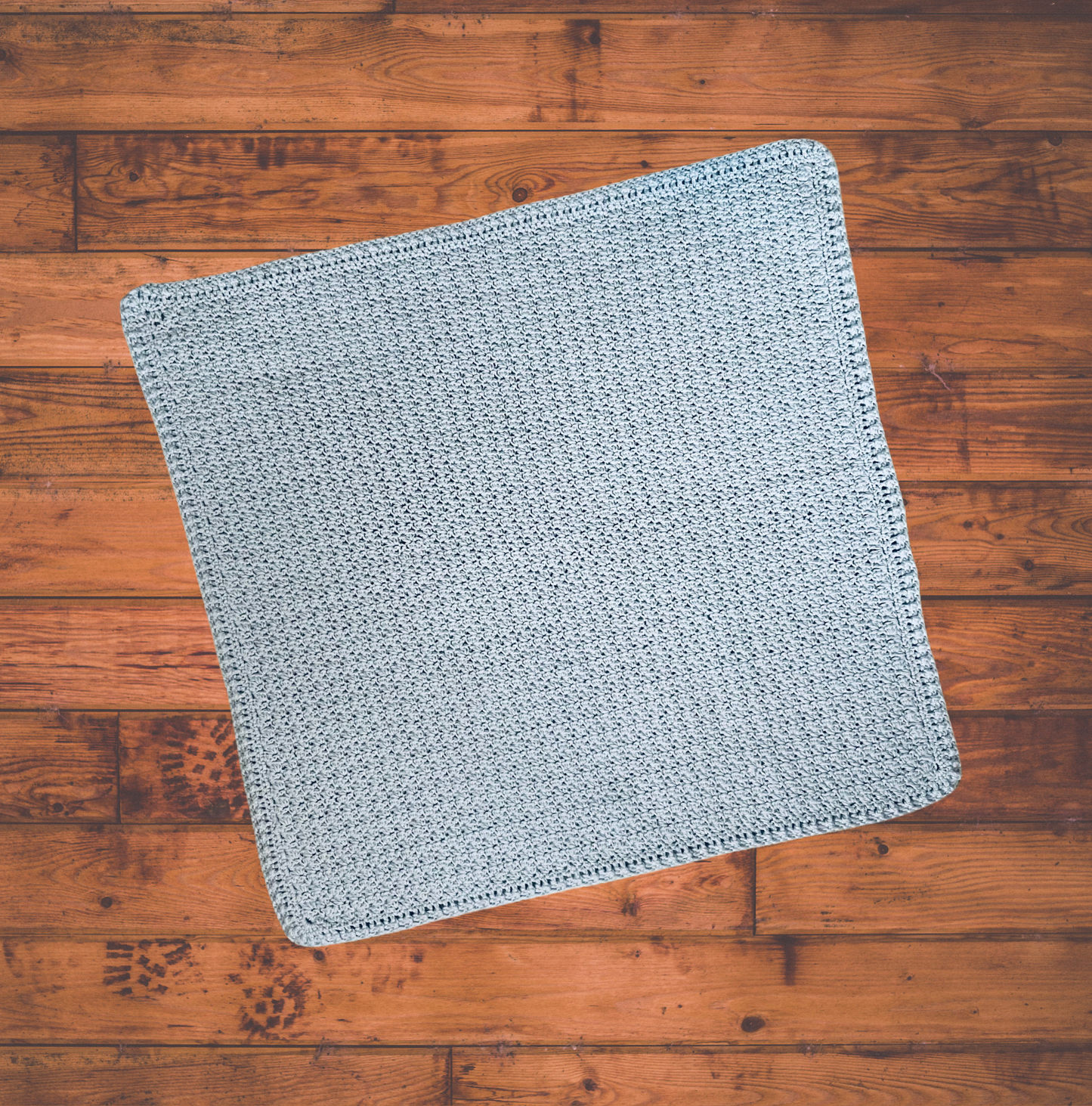 Soft Blue Baby Blanket